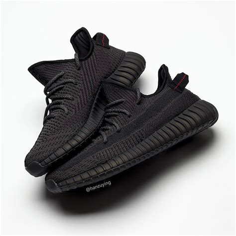 yeezy sneakers adidas black